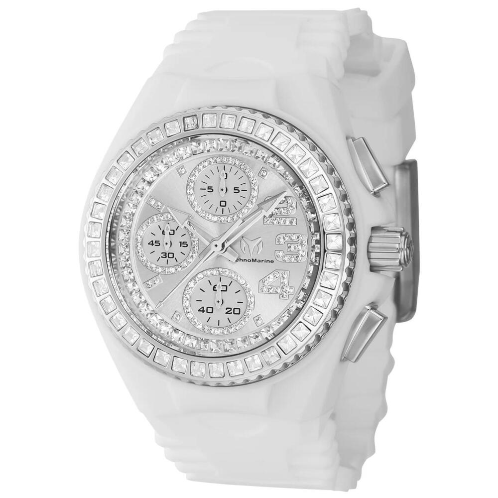 NWT TechnoMarine TM-121193 Cruise | Chronograph | Silver | Women's Watch